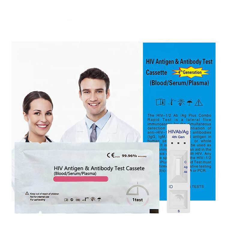 Neues HIV-Testset der 4. Generation 1/2 Ag Ab-Schnelltestkassette